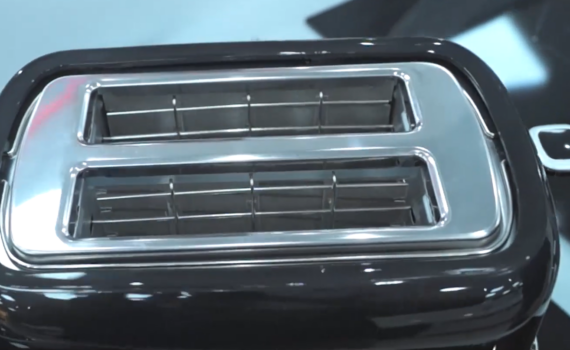 Bread toaster temperature