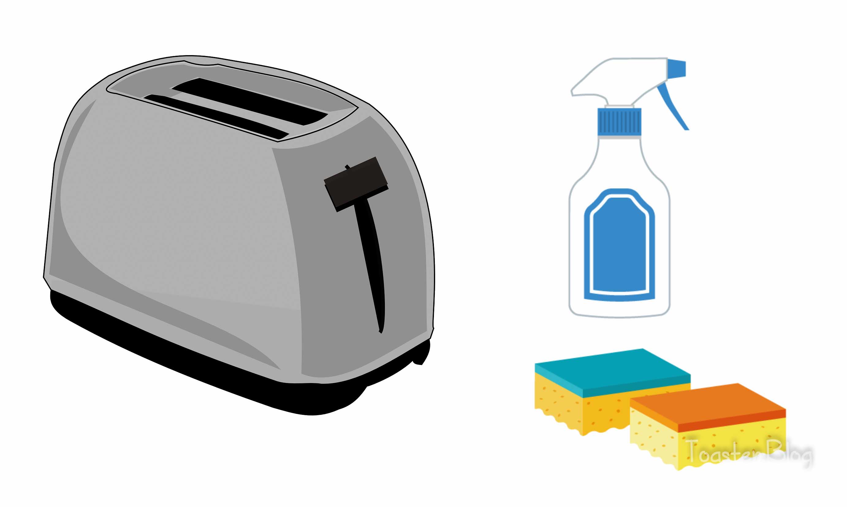 How to clean a toaster