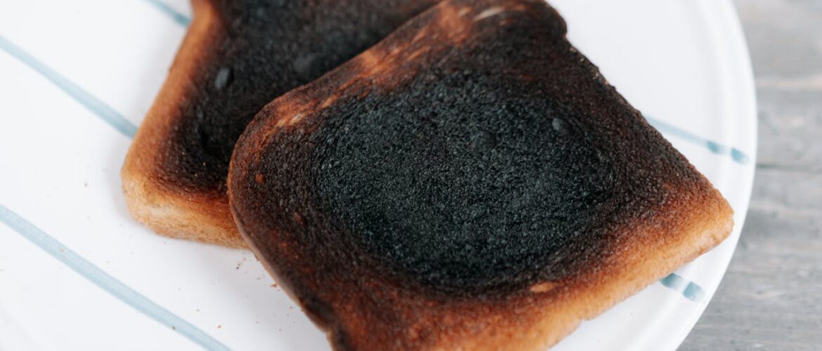Why does my toaster smell like burning